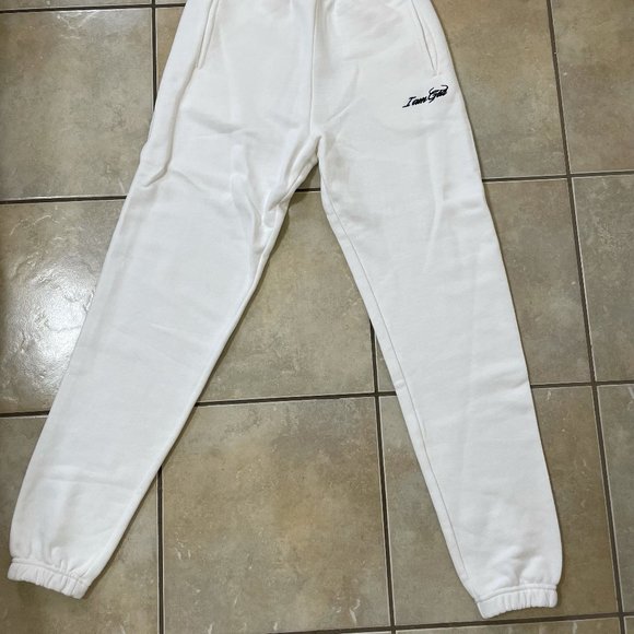 Iamgia White Coda Track Pant Size Xs 